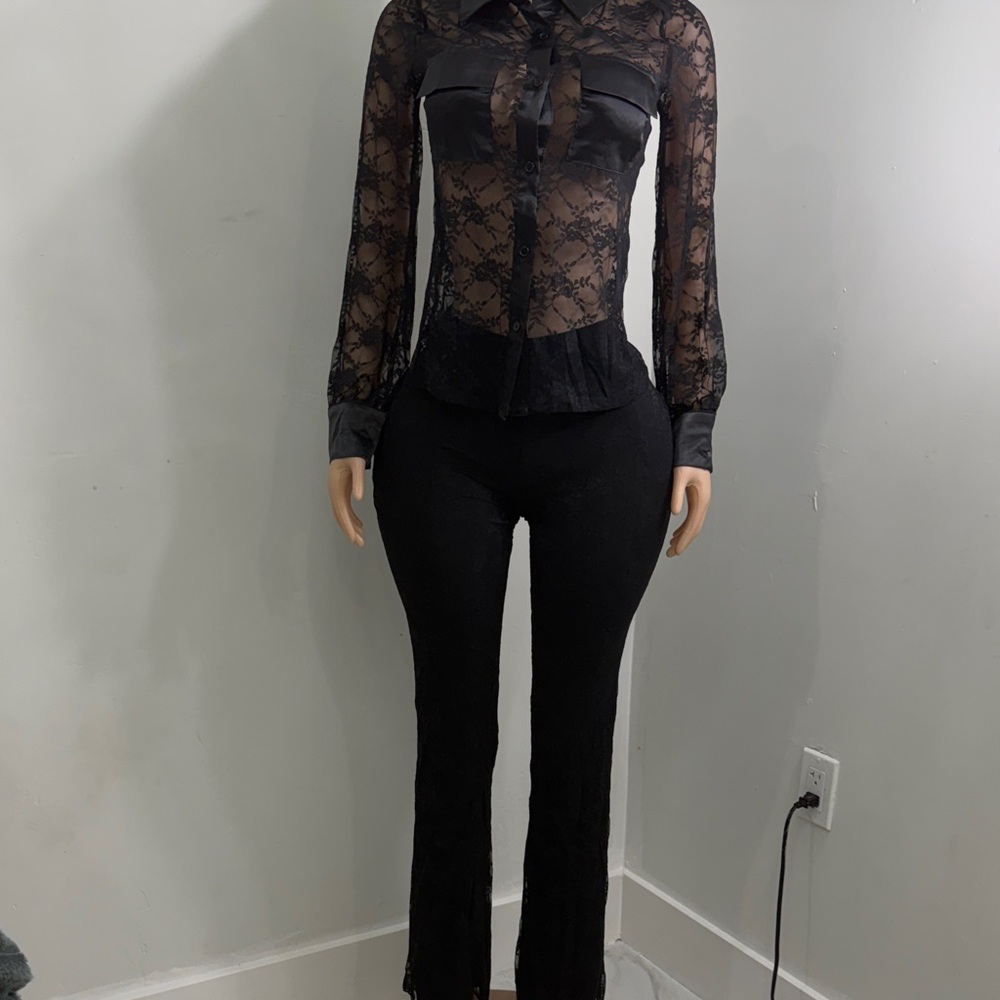 Elegant Black Lace sets